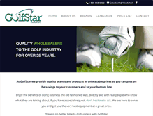 Tablet Screenshot of golfstar.ca